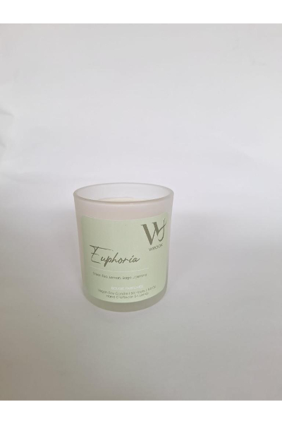 Frosted Soy Wax Candle - Euphoria